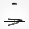 Lampa wisząca silikonowa czarna MOD163PL-L38B4K1 z serii Origami - Lampy Maytoni