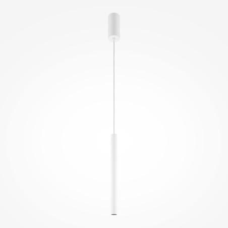 Lampa wisząca aluminiowa biała MOD159PL-L6W4K2 z serii Pro Base - Lampy Maytoni