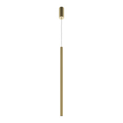 Lampa wisząca aluminiowa złota MOD160PL-L6G4K1 z serii Pro Extra - Lampy Maytoni