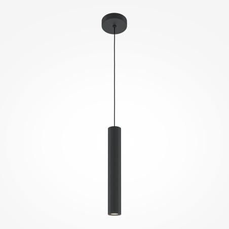 Lampa wisząca aluminiowa czarna MOD161PL-01B1 z serii Pro Focus - Lampy Maytoni