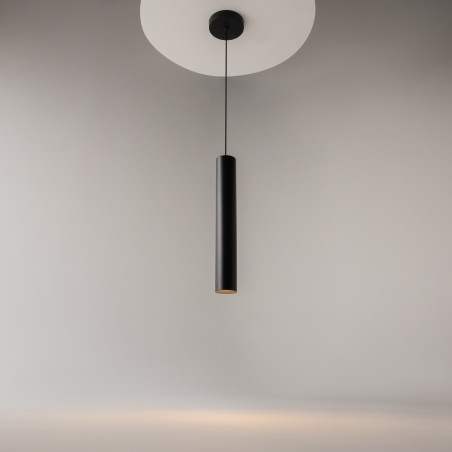 Lampa wisząca aluminiowa czarna MOD161PL-01B1 z serii Pro Focus - Lampy Maytoni