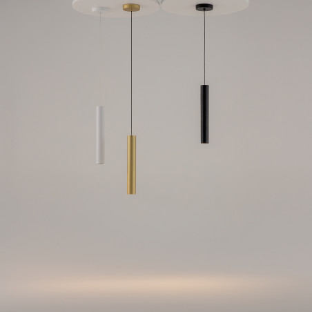 Lampa wisząca aluminiowa czarna MOD161PL-01B1 z serii Pro Focus - Lampy Maytoni
