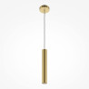 Lampa wisząca aluminiowa złota MOD161PL-01G1 z serii Pro Focus - Lampy Maytoni