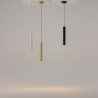 Lampa wisząca aluminiowa złota MOD161PL-01G1 z serii Pro Focus - Lampy Maytoni