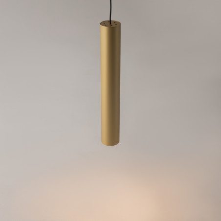 Lampa wisząca aluminiowa złota MOD161PL-01G1 z serii Pro Focus - Lampy Maytoni