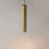 Lampa wisząca aluminiowa złota MOD161PL-01G1 z serii Pro Focus - Lampy Maytoni