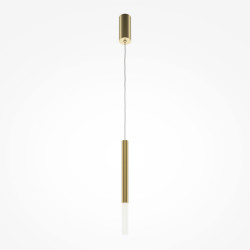 Lampa wisząca aluminiowa złota MOD157PL-L6G4K1 z serii Pro Shade - Lampy Maytoni