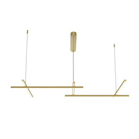 Lampa wisząca silikonowa złota MOD278PL-L50G3K z serii Radiance - Lampy Maytoni