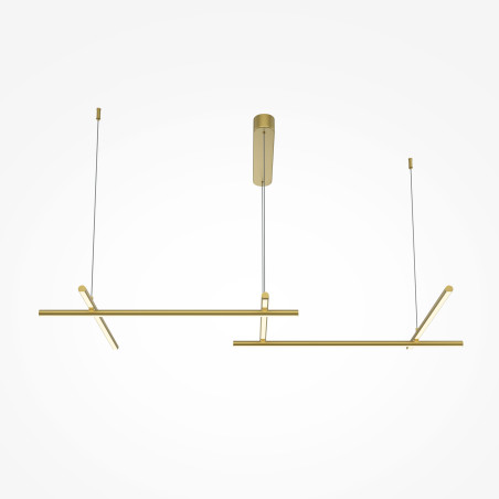 Lampa wisząca silikonowa złota MOD278PL-L50G3K z serii Radiance - Lampy Maytoni