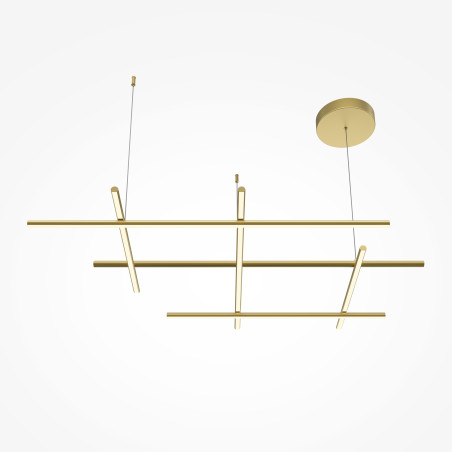 Lampa wisząca silikonowa złota MOD278PL-L86G3K z serii Radiance - Lampy Maytoni