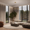 Lampa wisząca silikonowa złota MOD278PL-L86G3K z serii Radiance - Lampy Maytoni