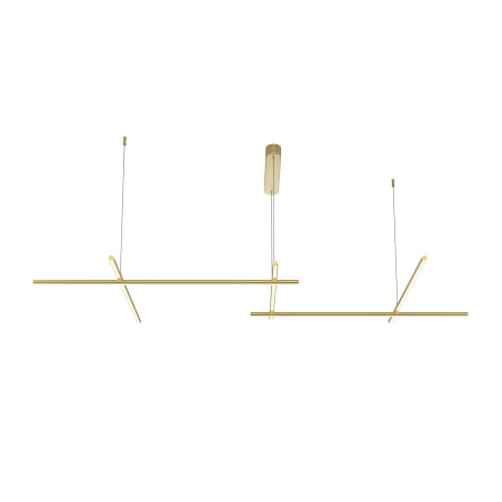Lampa wisząca silikonowa złota MOD278PL-L86G3K1 z serii Radiance - Lampy Maytoni