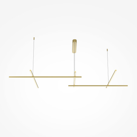 Lampa wisząca silikonowa złota MOD278PL-L86G3K1 z serii Radiance - Lampy Maytoni