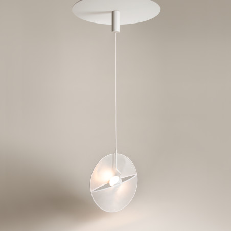 Lampa wisząca tekstylna biała MOD154PL-L6W3K z serii Reflex - Lampy Maytoni