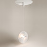 Lampa wisząca tekstylna biała MOD154PL-L6W3K z serii Reflex - Lampy Maytoni