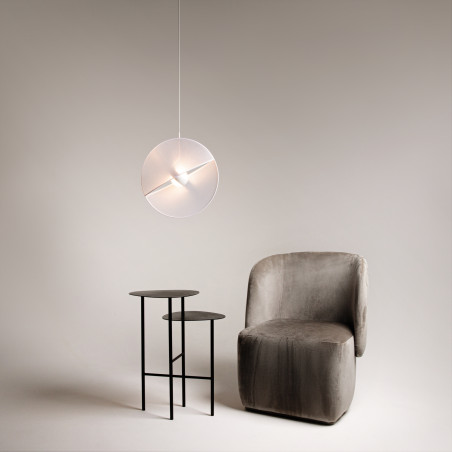 Lampa wisząca tekstylna biała MOD154PL-L6W3K z serii Reflex - Lampy Maytoni