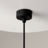 Lampa wisząca szklana czarna MOD227PL-01B1 z serii Ros - Lampy Maytoni