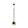 Lampa wisząca szklana czarna MOD227PL-01B1 z serii Ros - Lampy Maytoni