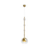 Lampa wisząca szklana mosiężna MOD227PL-01BS z serii Ros - Lampy Maytoni