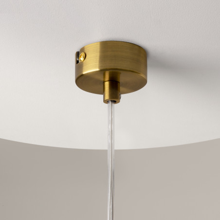 Lampa wisząca szklana mosiężna MOD227PL-01BS z serii Ros - Lampy Maytoni