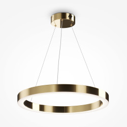 Lampa wisząca akrylowa mosiężna MOD415PL-L45BS4K z serii Saturno - Lampy Maytoni