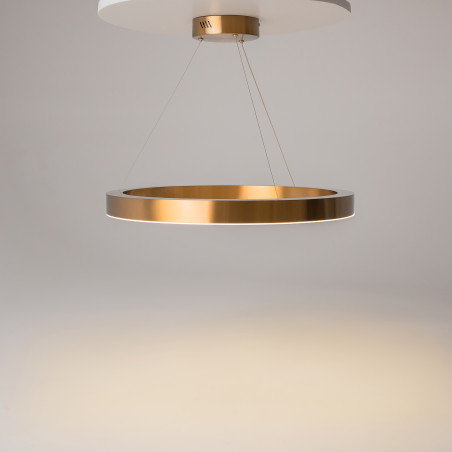 Lampa wisząca akrylowa mosiężna MOD415PL-L45BS4K z serii Saturno - Lampy Maytoni