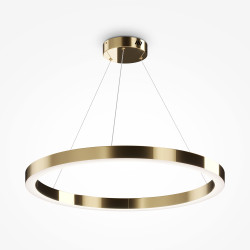 Lampa wisząca akrylowa mosiężna MOD415PL-L60BS4K z serii Saturno - Lampy Maytoni