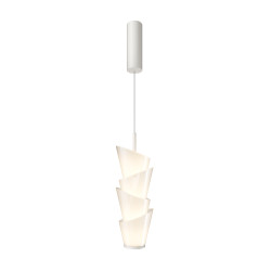Lampa wisząca szklana biała MOD374PL-L28W3K z serii Seoul - Lampy Maytoni