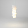 Lampa wisząca szklana biała MOD374PL-L28W3K z serii Seoul - Lampy Maytoni