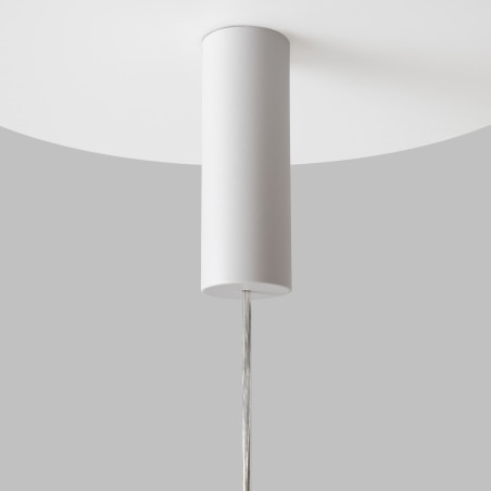 Lampa wisząca szklana biała MOD374PL-L28W3K z serii Seoul - Lampy Maytoni