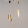 Lampa wisząca akrylowa czarna MOD263PL-L20B3K z serii Shadows of the past - Lampy Maytoni