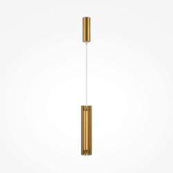Lampa wisząca szklana mosiężna MOD410PL-L12BS3K z serii Sonata - Lampy Maytoni