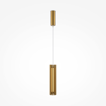 Lampa wisząca szklana mosiężna MOD410PL-L12BS3K z serii Sonata - Lampy Maytoni