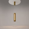 Lampa wisząca szklana mosiężna MOD410PL-L12BS3K z serii Sonata - Lampy Maytoni