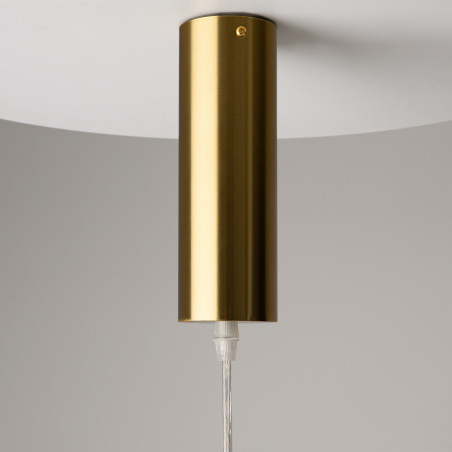 Lampa wisząca szklana mosiężna MOD410PL-L12BS3K z serii Sonata - Lampy Maytoni