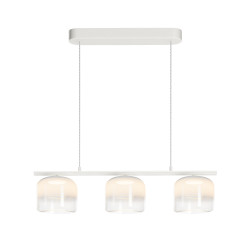 Lampa wisząca szklana biała MOD286PL-L12W3K z serii Spirito - Lampy Maytoni