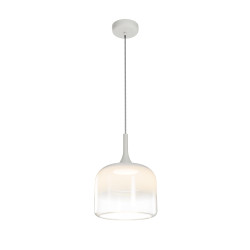 Lampa wisząca szklana biała MOD286PL-L18W3K z serii Spirito - Lampy Maytoni