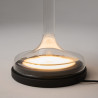 Lampa stołowa szklana czarna MOD286TL-L18B3K z serii Spirito - Lampy Maytoni