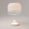 Lampa stołowa szklana biała MOD286TL-L18W3K z serii Spirito - Lampy Maytoni