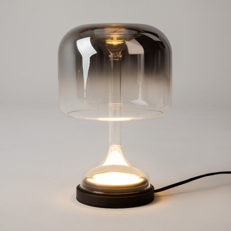 Lampa stołowa szklana czarna MOD286TL-L8B3K z serii Spirito - Lampy Maytoni