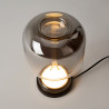 Lampa stołowa szklana czarna MOD286TL-L8B3K z serii Spirito - Lampy Maytoni
