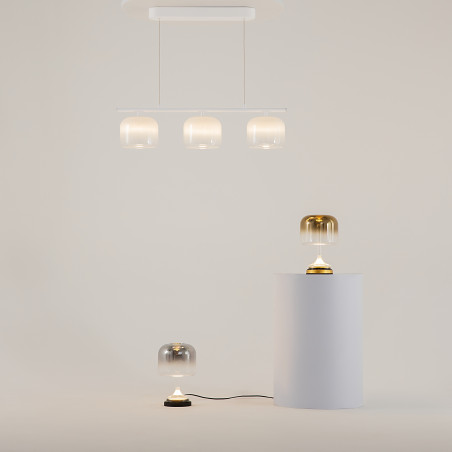 Lampa stołowa szklana złota MOD286TL-L8G3K z serii Spirito - Lampy Maytoni