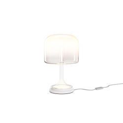 Lampa stołowa szklana biała MOD286TL-L8W3K z serii Spirito - Lampy Maytoni