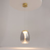 Lampa wisząca szklana złota MOD282PL-L8G3K z serii Splash - Lampy Maytoni