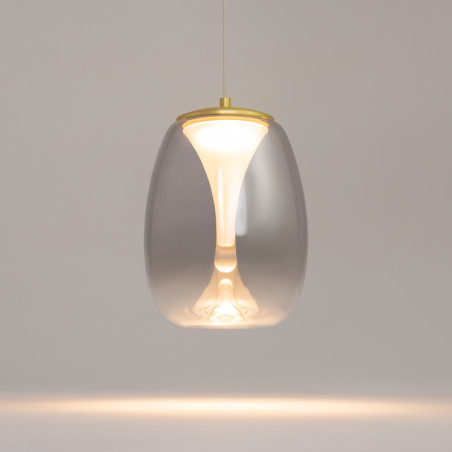 Lampa wisząca szklana złota MOD282PL-L8G3K z serii Splash - Lampy Maytoni