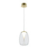 Lampa wisząca szklana złota MOD282PL-L8G3K1 z serii Splash - Lampy Maytoni