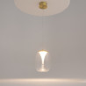 Lampa wisząca szklana złota MOD282PL-L8G3K1 z serii Splash - Lampy Maytoni