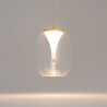 Lampa wisząca szklana złota MOD282PL-L8G3K1 z serii Splash - Lampy Maytoni