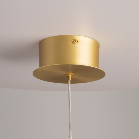 Lampa wisząca szklana złota MOD282PL-L8G3K1 z serii Splash - Lampy Maytoni