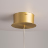 Lampa wisząca szklana złota MOD282PL-L8G3K1 z serii Splash - Lampy Maytoni